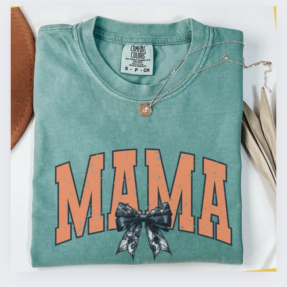NEW Comfort Colors Halloween MAMA Graphic Tee,  S-3X